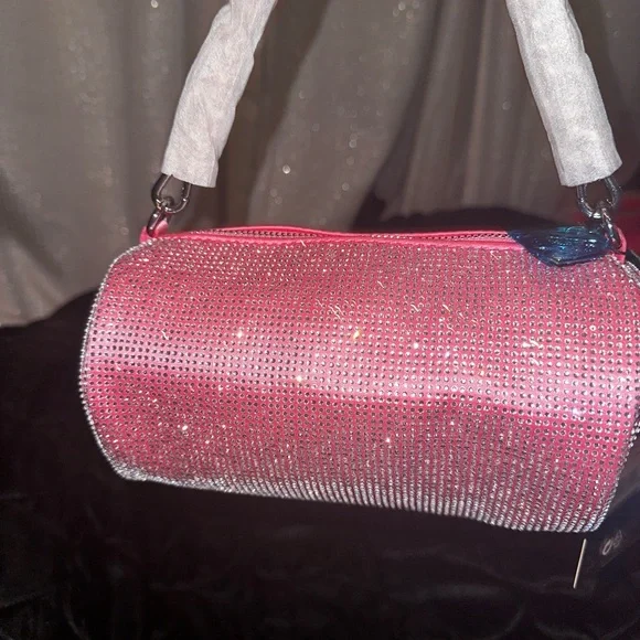 COPY - Juicy Couture UK exclusive rhinestone pink purse